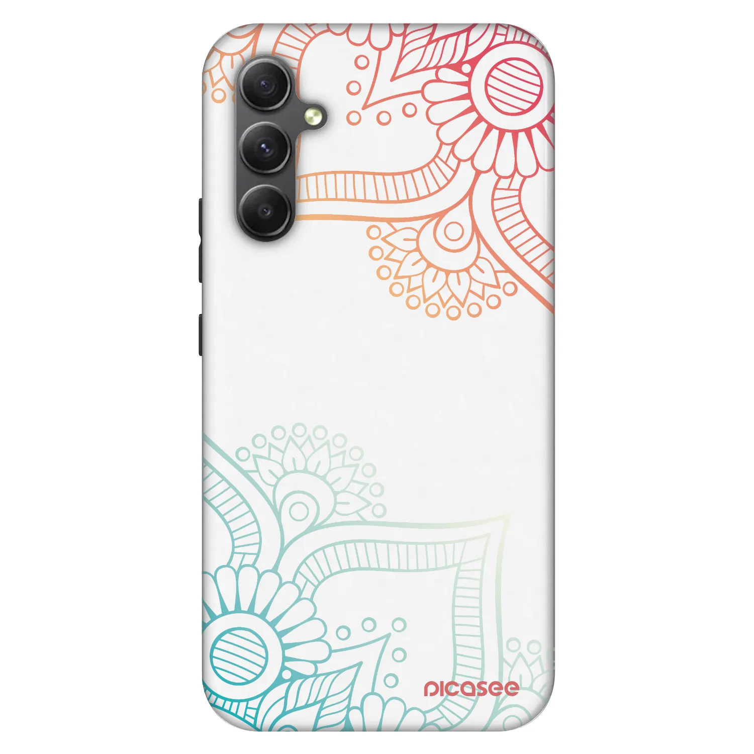 Picasee Fashion Case für Samsung Galaxy A34 5G A346B - Blumenmuster