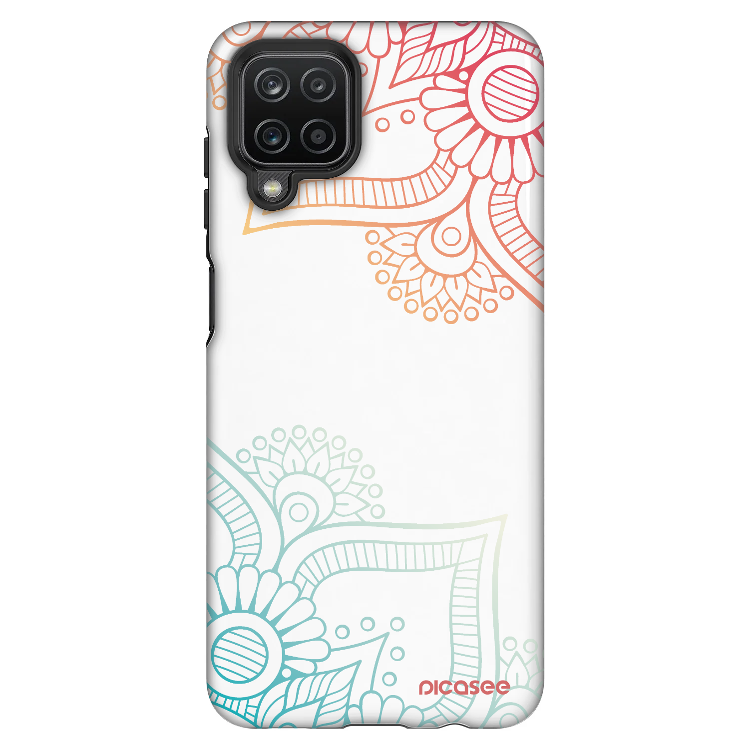 Picasee Fashion Case für Samsung Galaxy A12 A125F - Blumenmuster