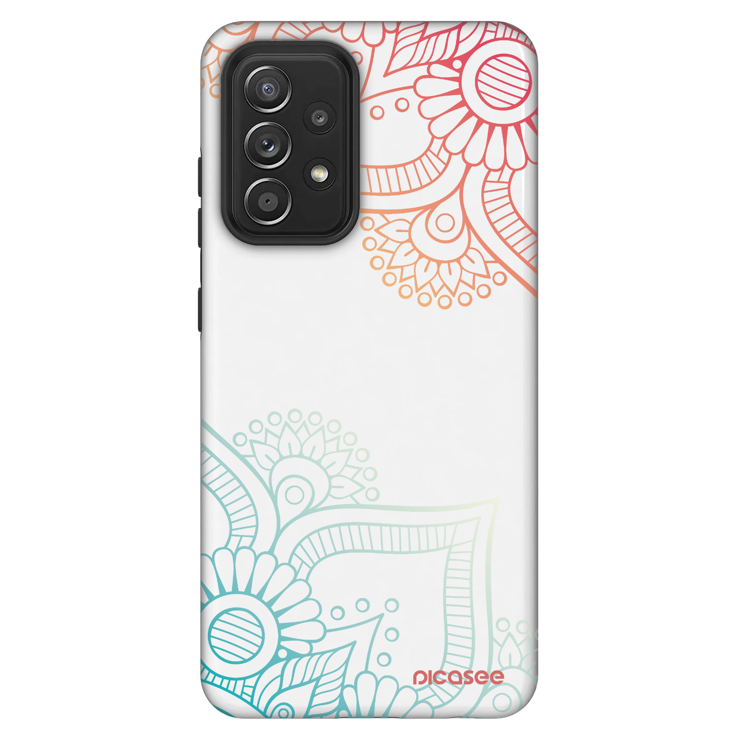 Picasee Fashion Case für Samsung Galaxy A52 5G A525F - Blumenmuster
