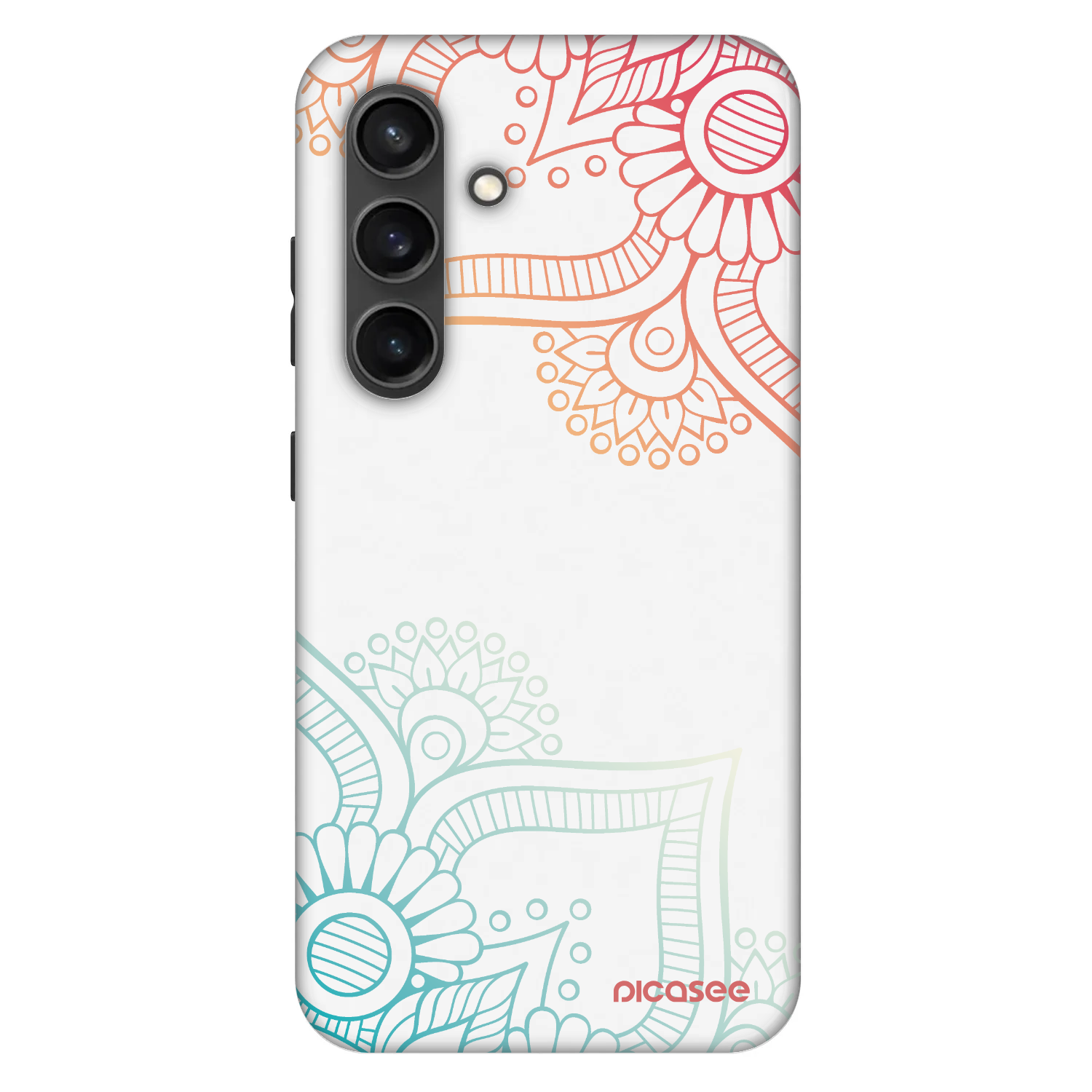Picasee Fashion Case PowerShare pro Samsung Galaxy S24+ S926B 5G - Blumenmuster