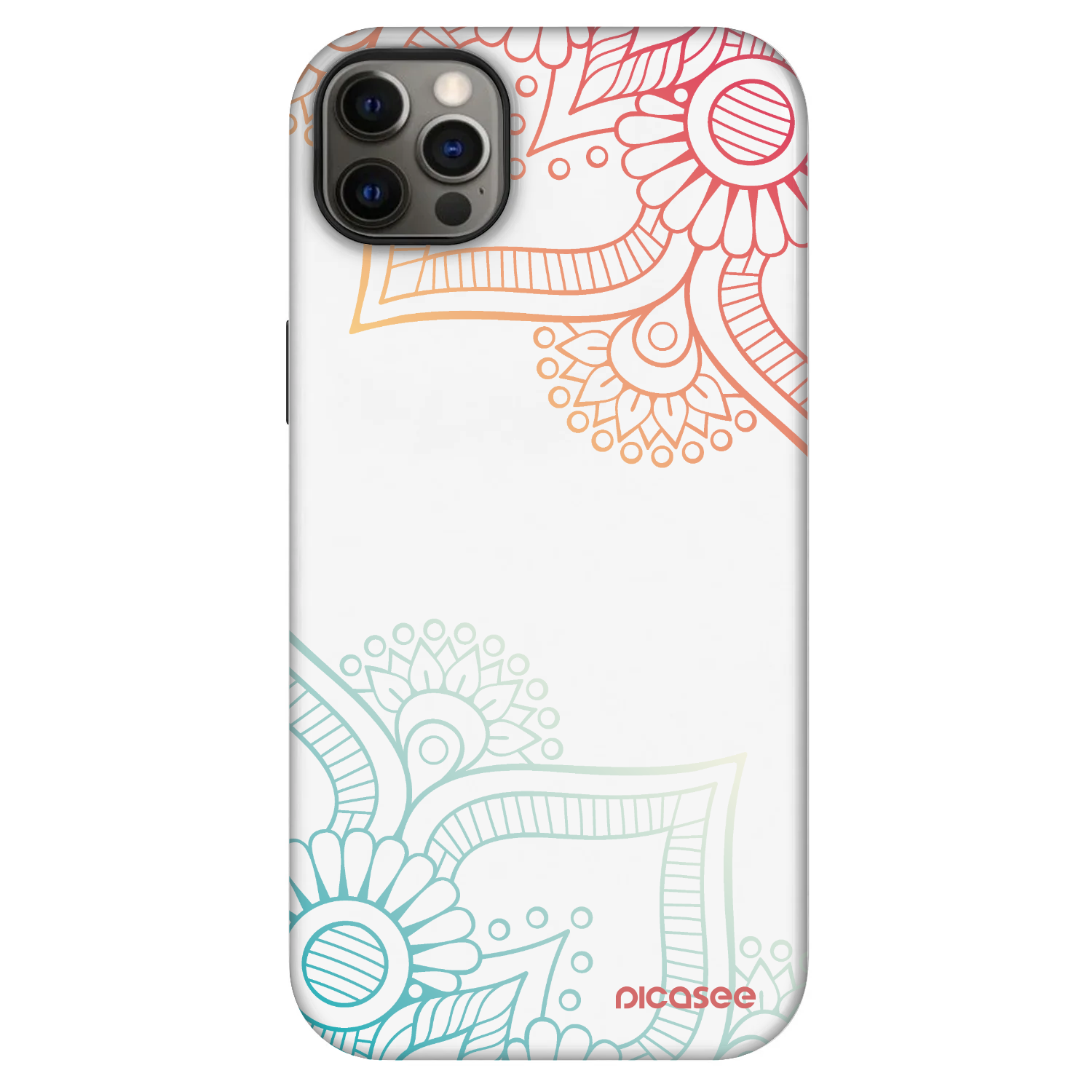 Picasee Fashion Case MagSafe für Apple iPhone 12 Pro Max - Blumenmuster