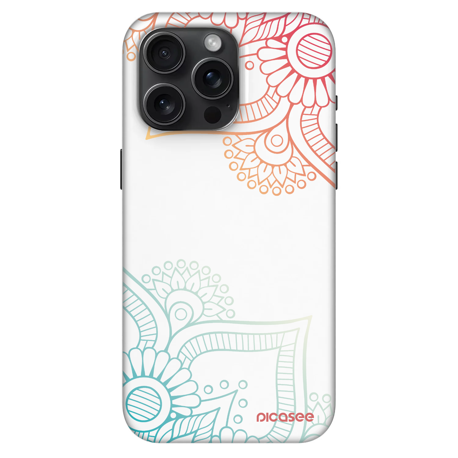 Picasee Fashion Case MagSafe für Apple iPhone 15 Pro Max - Blumenmuster