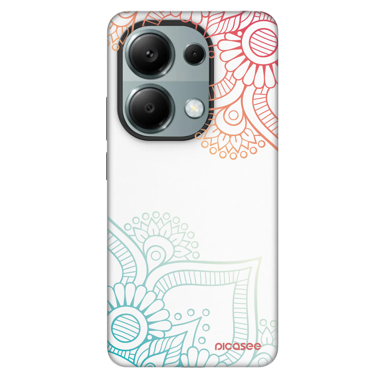 Picasee Fashion Case für Xiaomi Redmi Note 13 Pro 4G - Blumenmuster