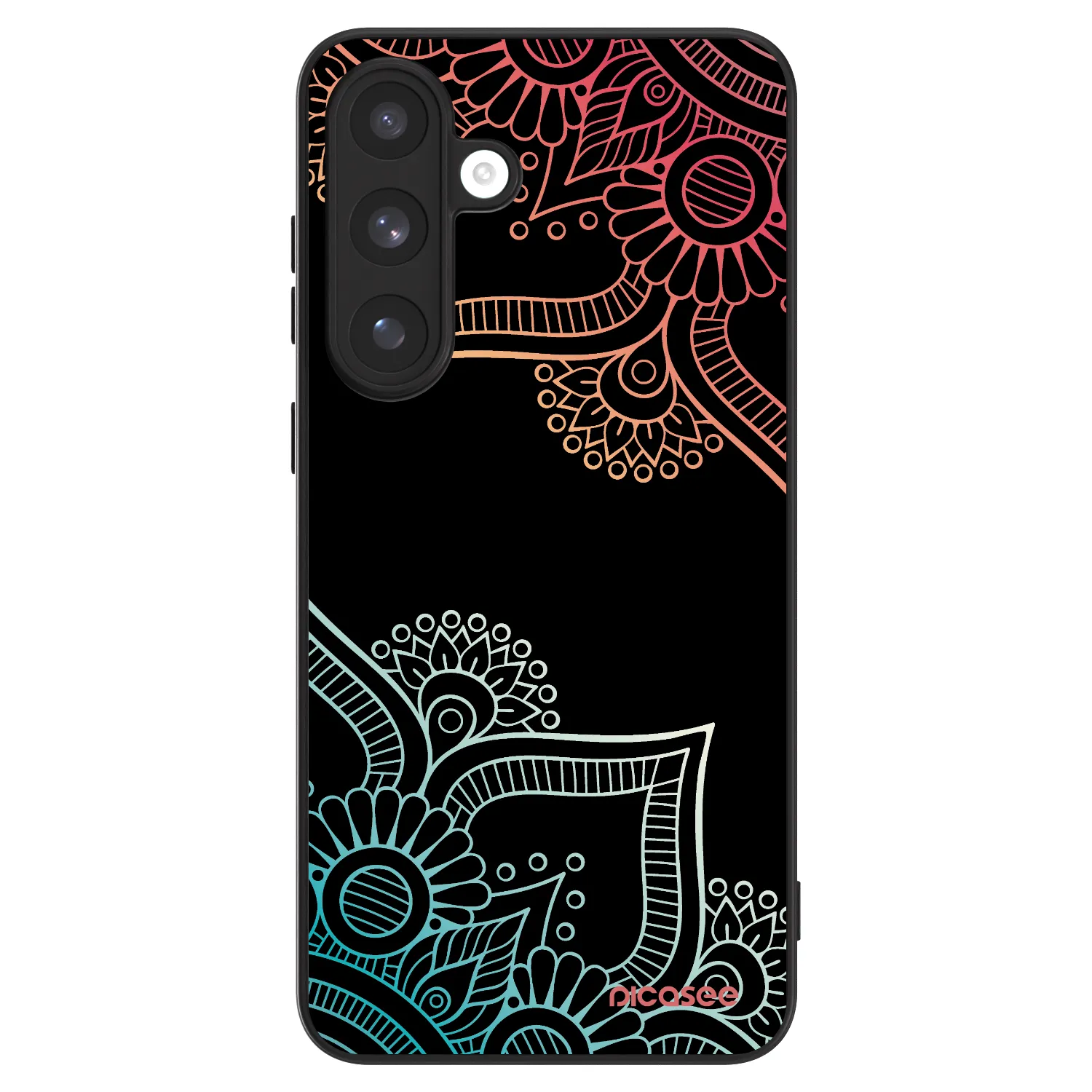 Picasee ULTIMATE CASE PowerShare für Samsung Galaxy S25 FE 5G - Blumenmuster