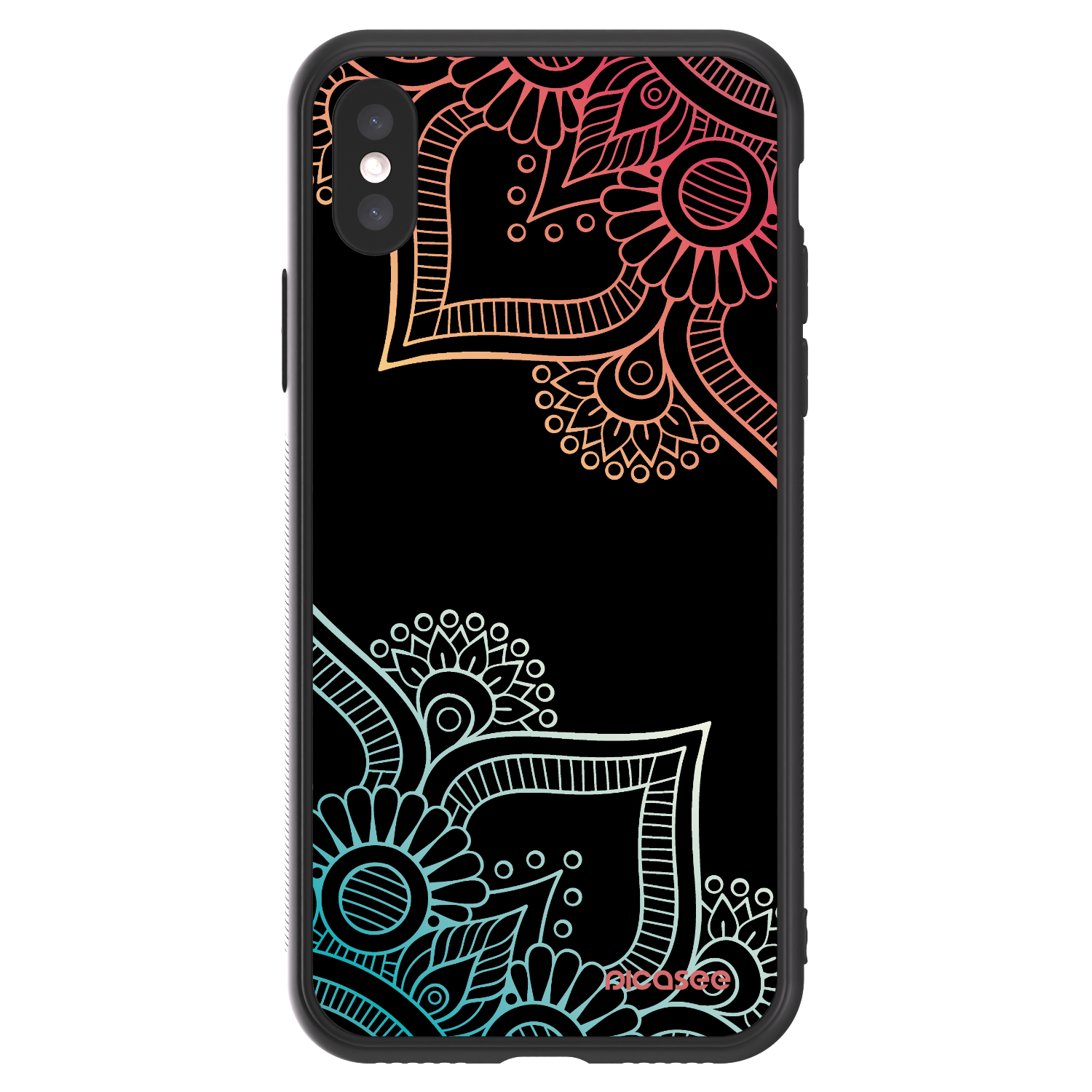 Picasee ULTIMATE CASE für Apple iPhone X/XS - Blumenmuster