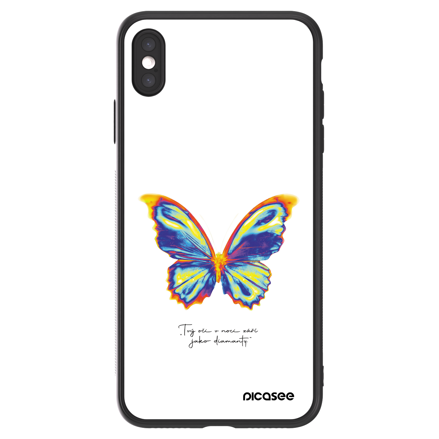 Picasee ULTIMATE CASE für Apple iPhone XS Max - Diamanty White