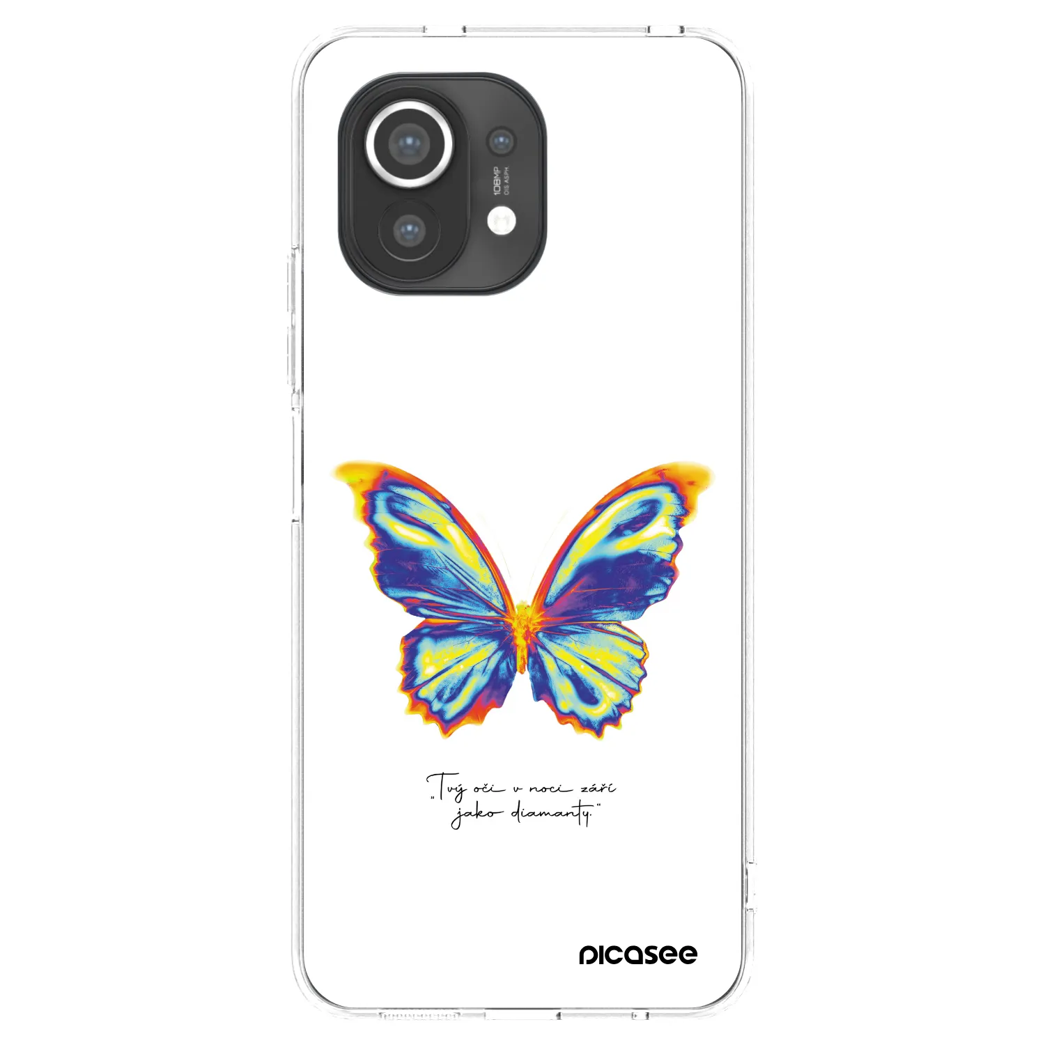 Picasee Xiaomi Mi 11 Hülle - Transparentes Silikon - Diamanty White
