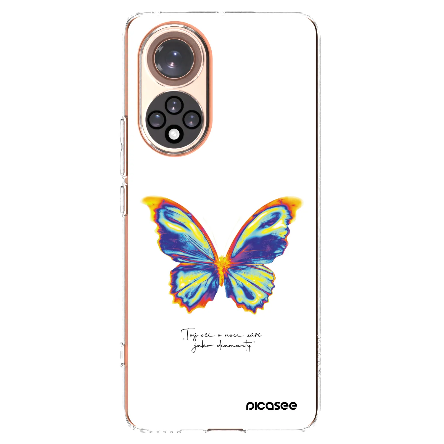 Picasee Honor 50 5G Hülle - Transparentes Silikon - Diamanty White