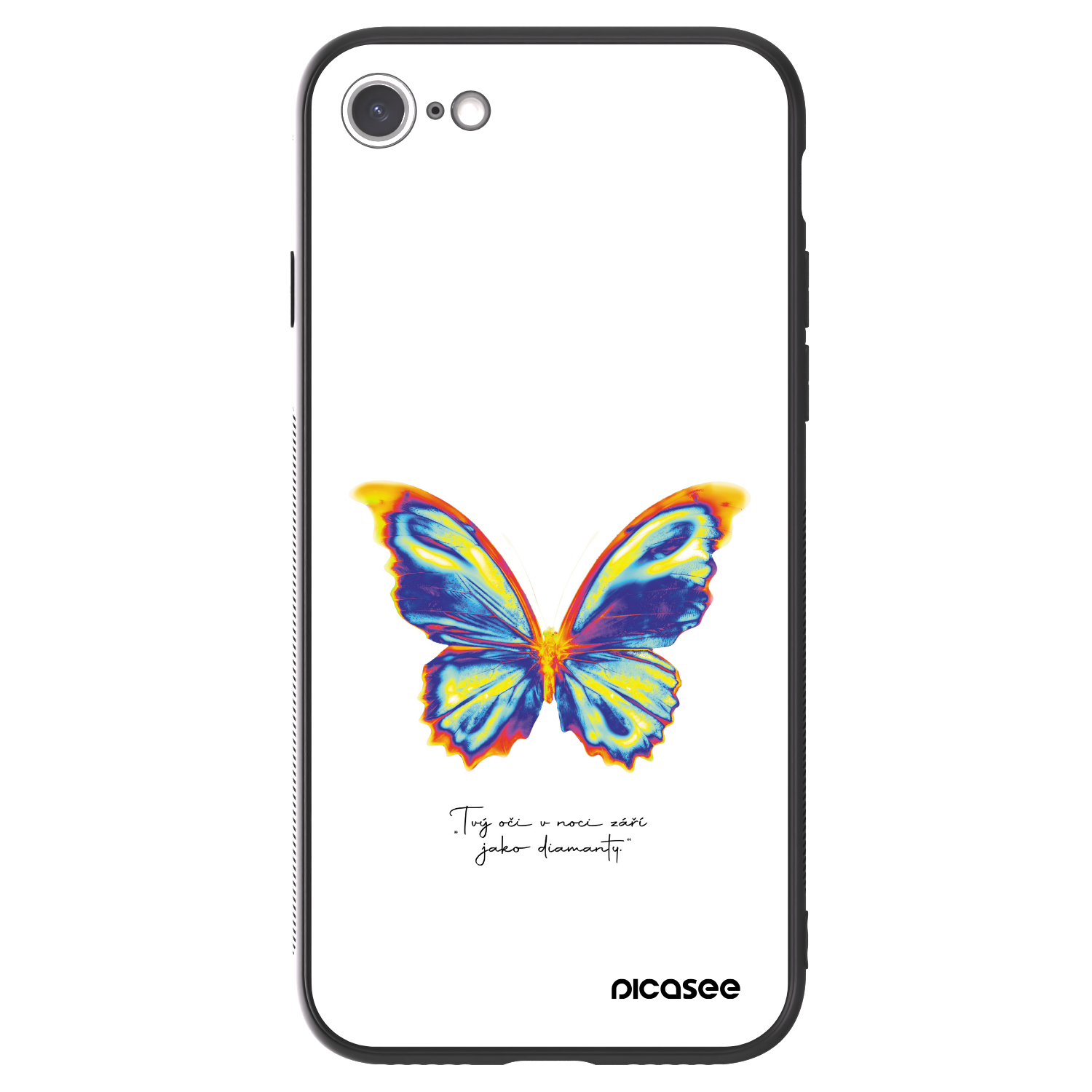 Picasee ULTIMATE CASE für Apple iPhone SE 2022 - Diamanty White