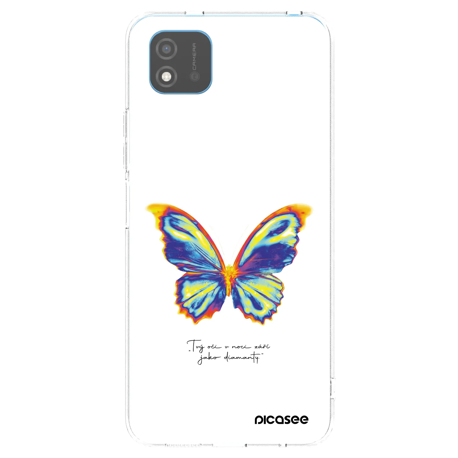 Picasee Realme C11 (2021) Hülle - Transparentes Silikon - Diamanty White