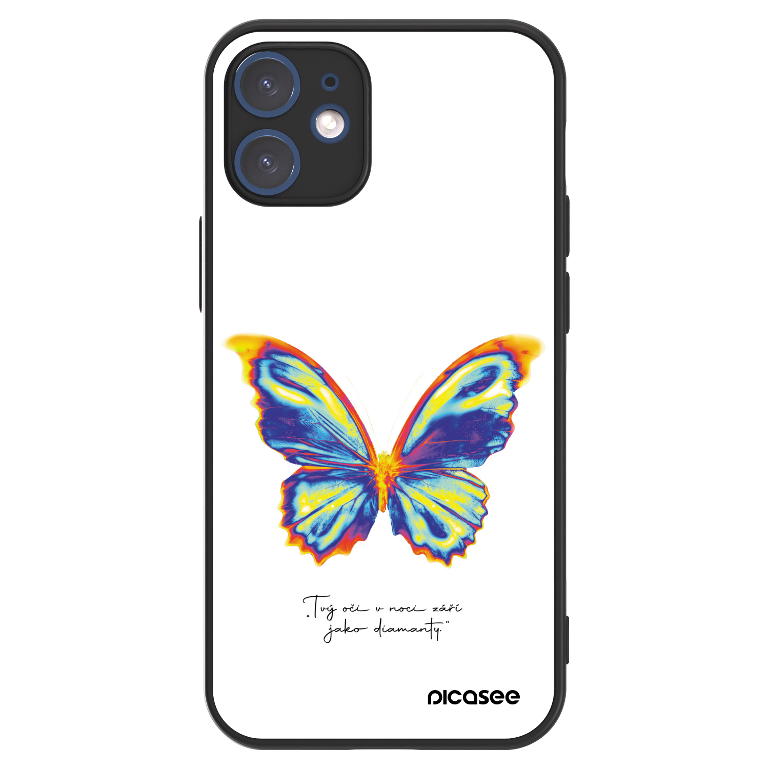 Picasee ULTIMATE CASE MagSafe für Apple iPhone 12 mini - Diamanty White