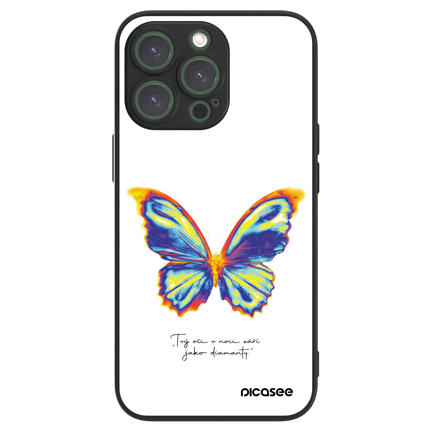 Picasee ULTIMATE CASE MagSafe für Apple iPhone 13 Pro - Diamanty White