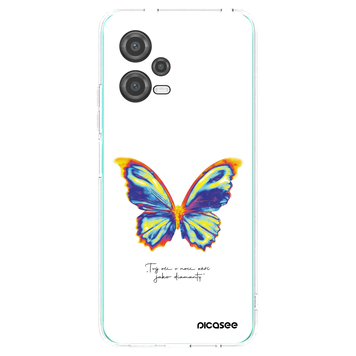 Picasee Xiaomi Poco X5 Hülle - Transparentes Silikon - Diamanty White