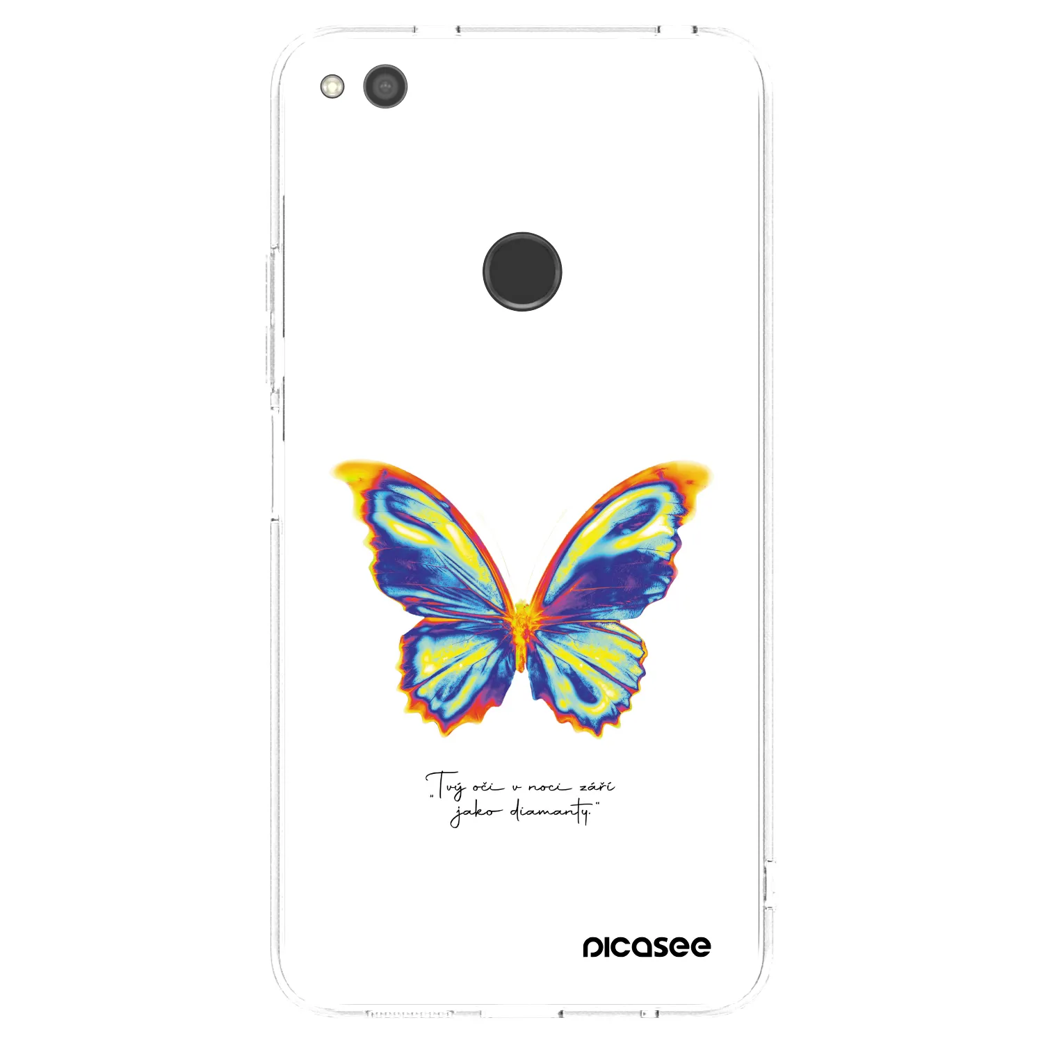 Picasee Huawei P9 Lite 2017 Hülle - Transparentes Silikon - Diamanty White