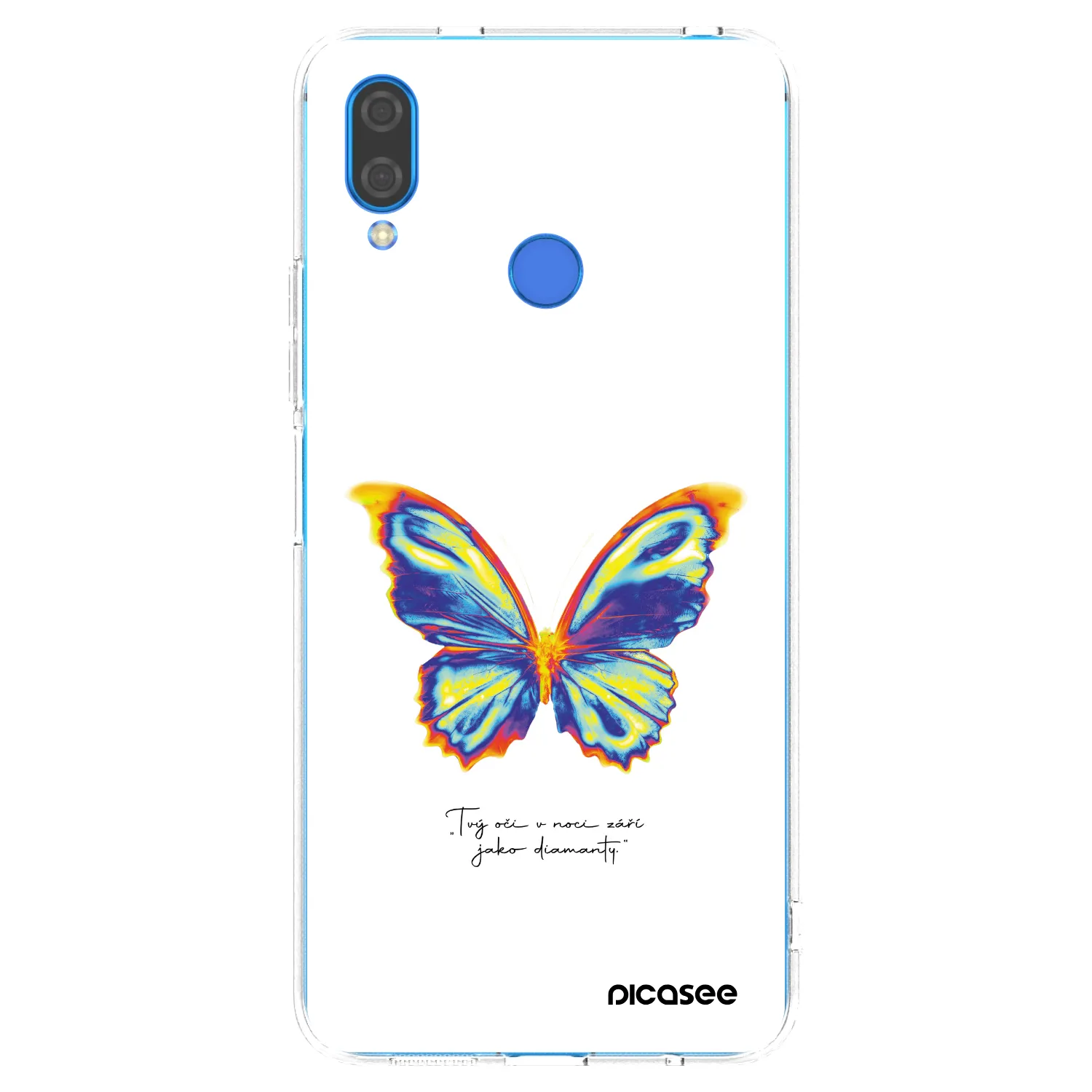 Picasee Huawei Nova 3 Hülle - Transparentes Silikon - Diamanty White