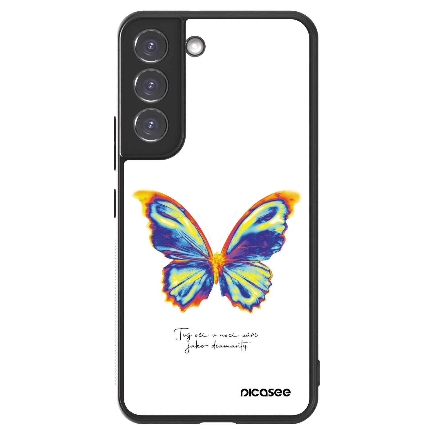 Picasee ULTIMATE CASE PowerShare für Samsung Galaxy S22 5G - Diamanty White