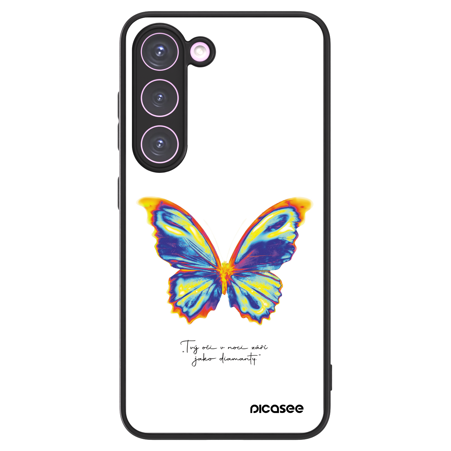 Picasee ULTIMATE CASE PowerShare für Samsung Galaxy S23 5G - Diamanty White