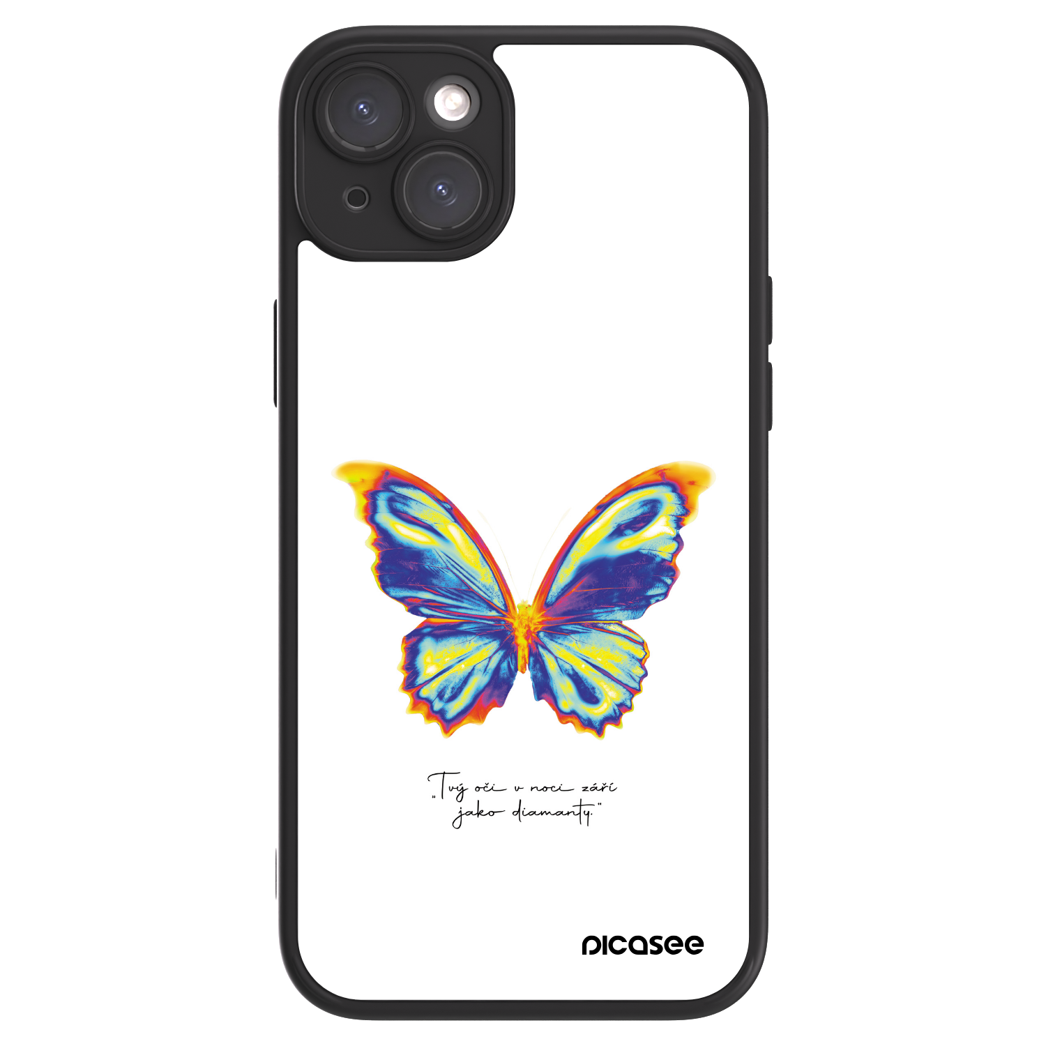 Picasee ULTIMATE CASE für Apple iPhone 15 Plus - Diamanty White