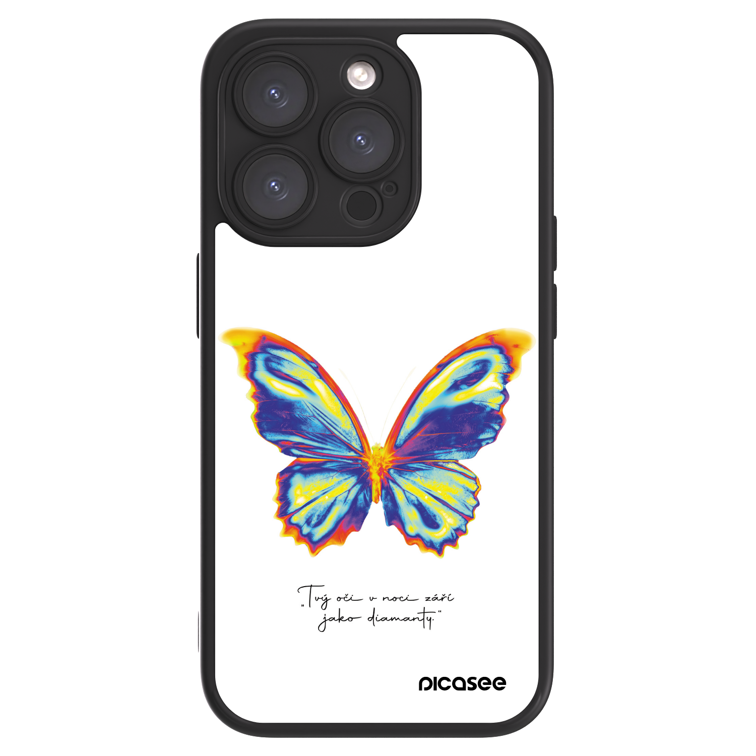 Picasee ULTIMATE CASE MagSafe für Apple iPhone 15 Pro - Diamanty White