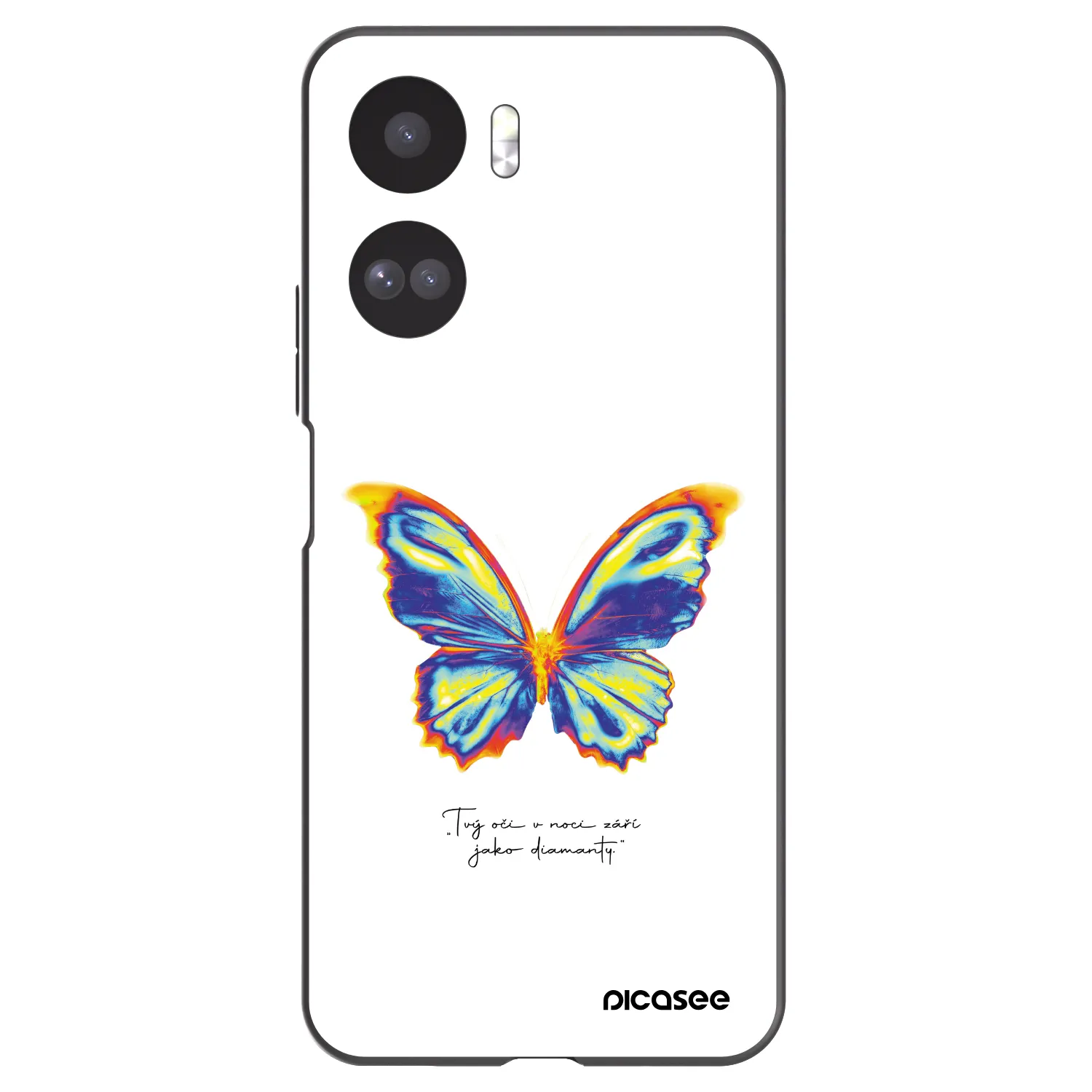 Picasee Honor 90 Lite 5G Hülle - Schwarzes Silikon - Diamanty White