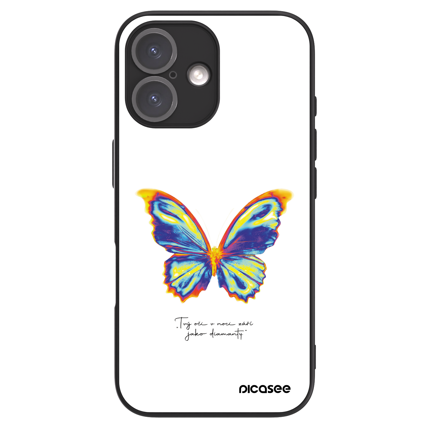 Picasee ULTIMATE CASE für Apple iPhone 16 - Diamanty White