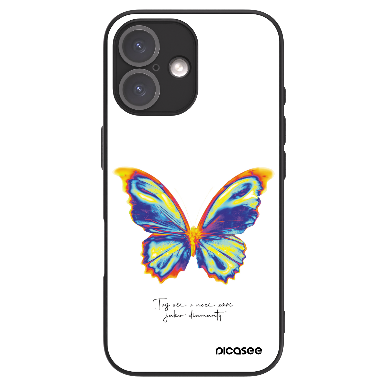 Picasee ULTIMATE CASE MagSafe für Apple iPhone 16 - Diamanty White