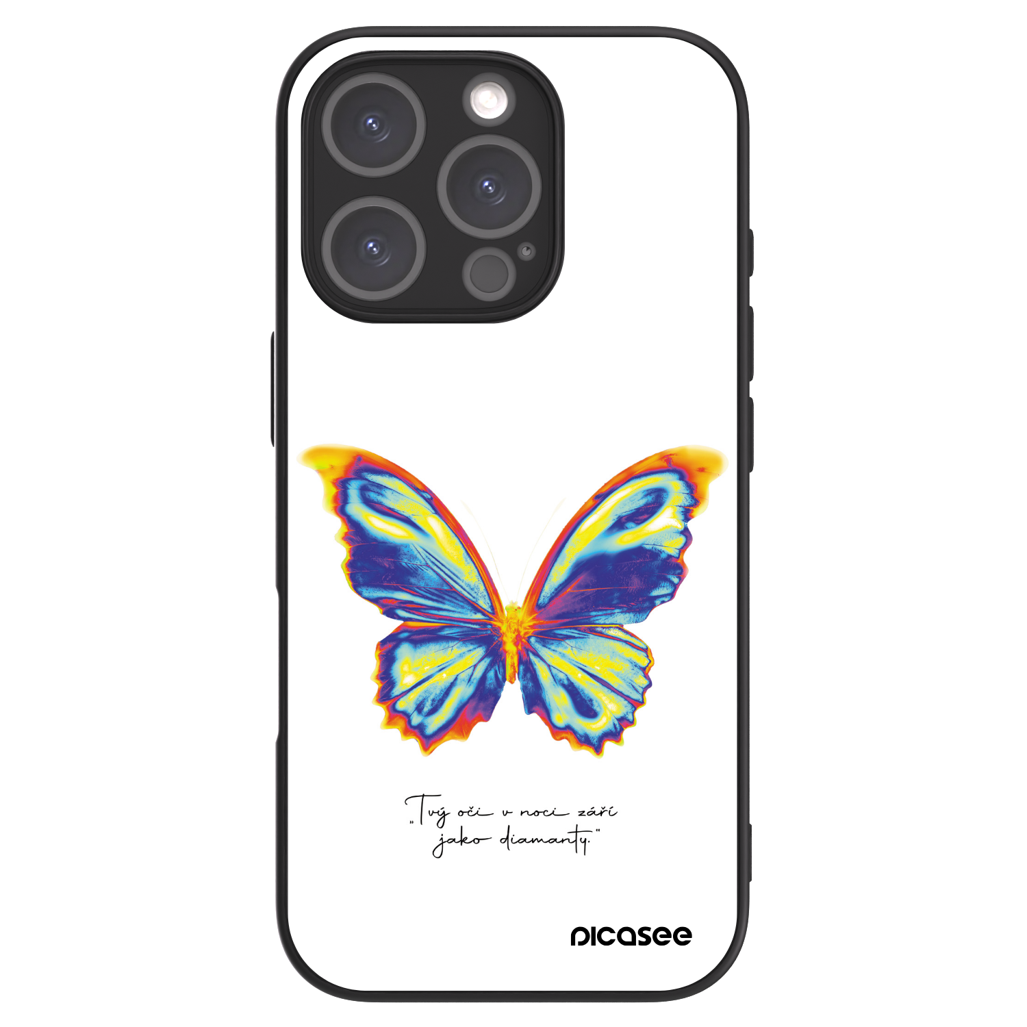 Picasee ULTIMATE CASE MagSafe für Apple iPhone 16 Pro - Diamanty White