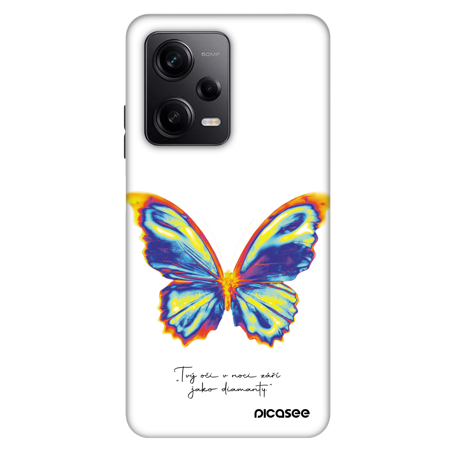 Picasee Fashion Case für Xiaomi Redmi Note 12 Pro 5G - Diamanty White