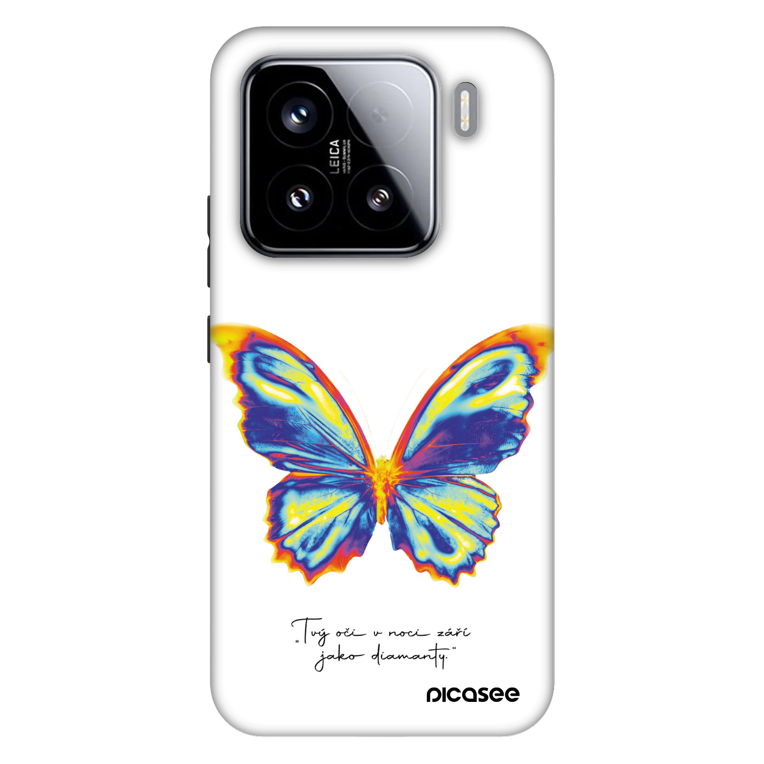 Picasee Fashion Case für Xiaomi 15 - Diamanty White
