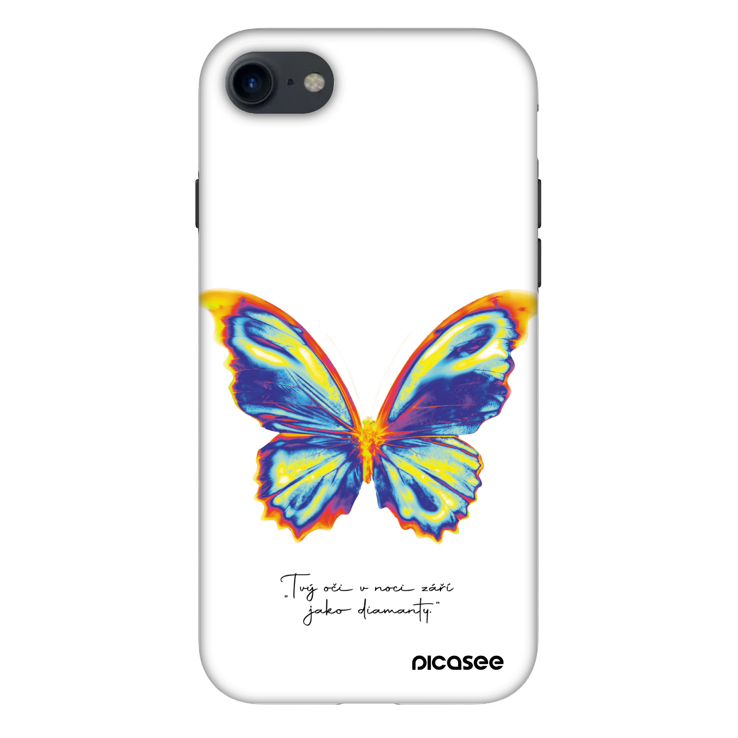 Picasee Fashion Case für Apple iPhone 7 - Diamanty White