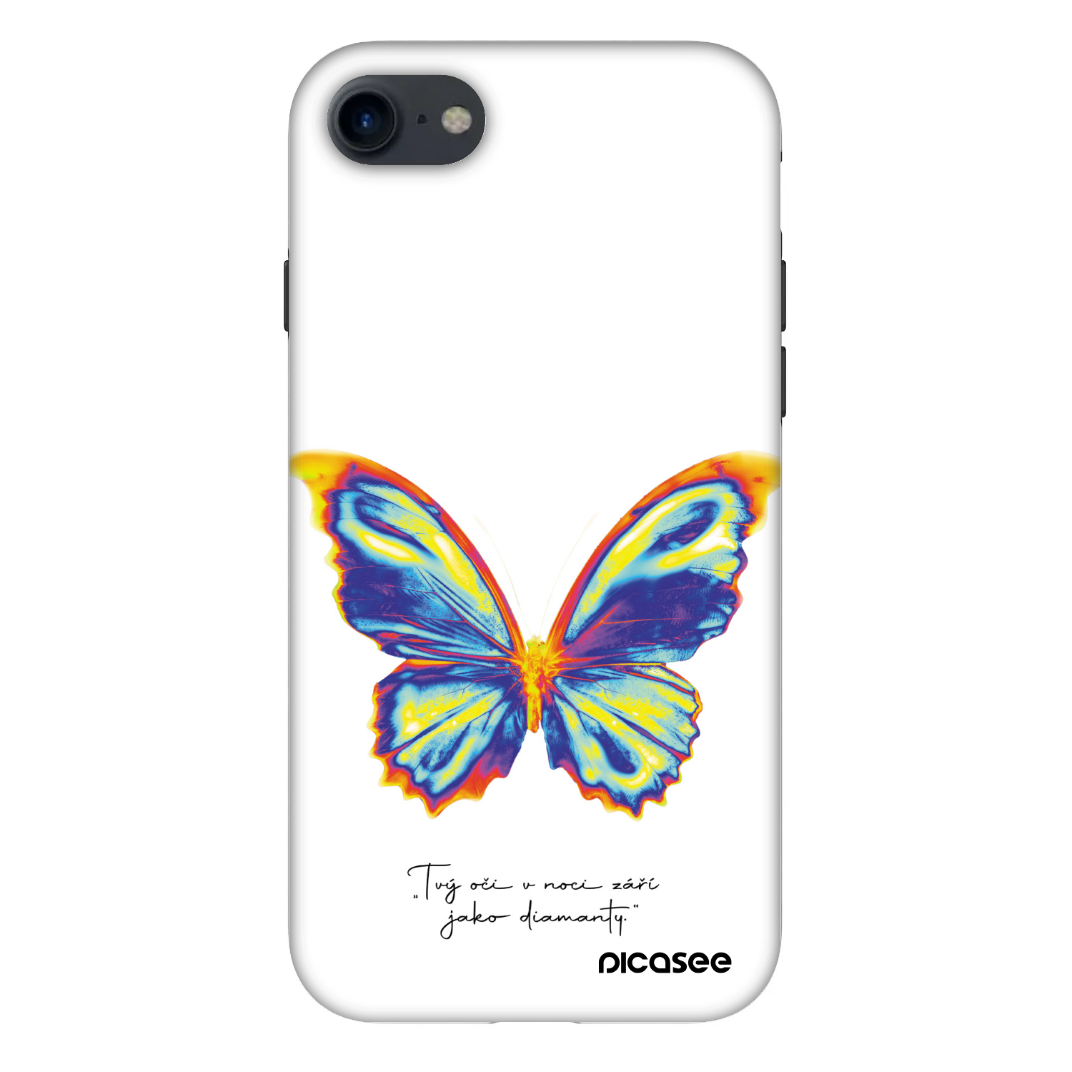 Picasee Fashion Case für Apple iPhone 8 - Diamanty White