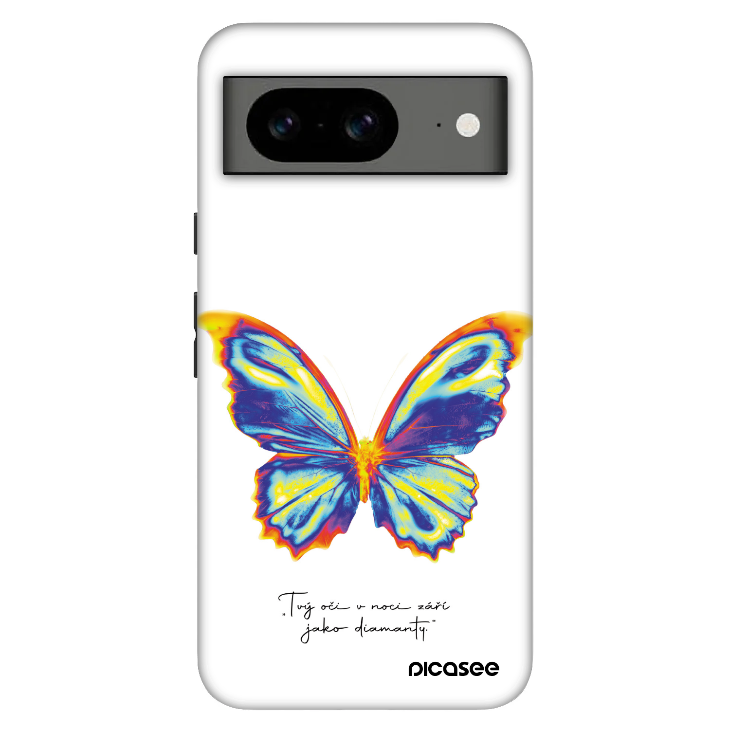 Picasee Fashion Case für Google Pixel 8 Pro - Diamanty White