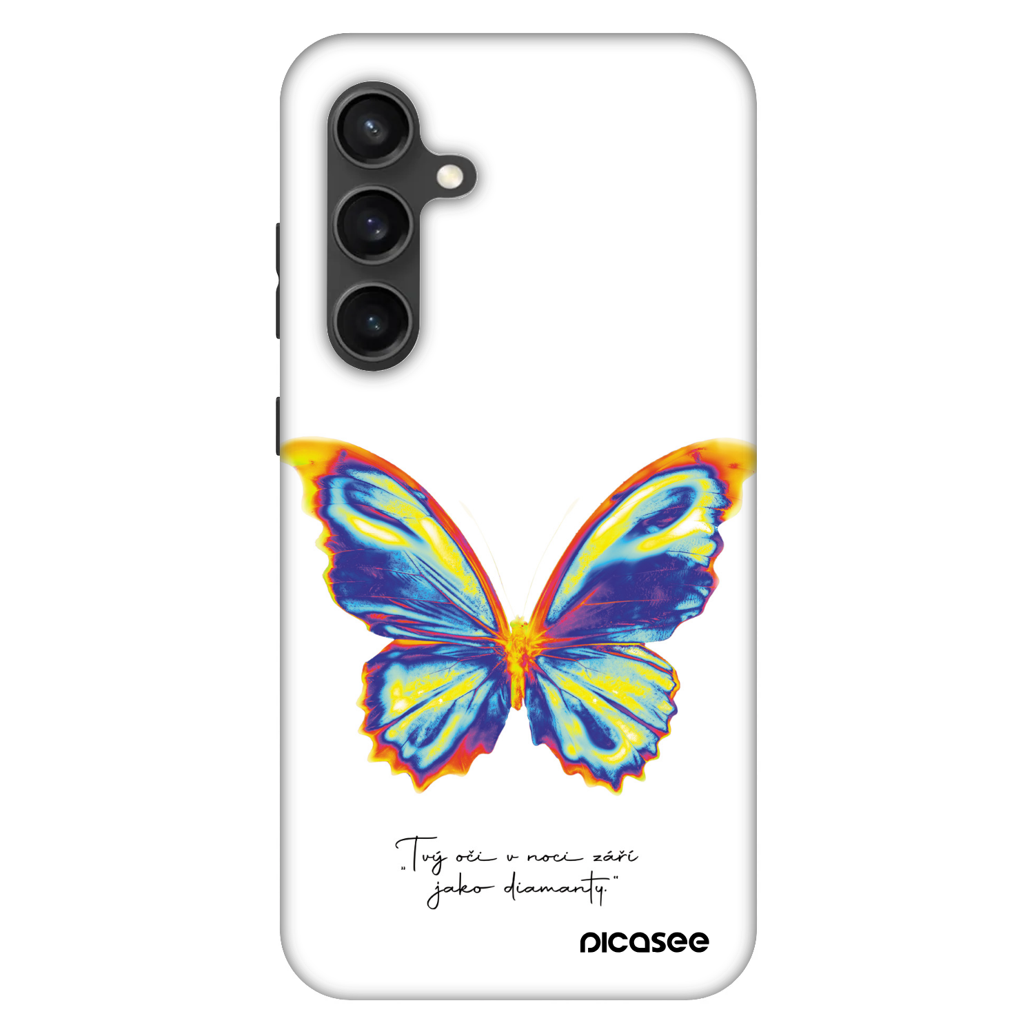 Picasee Fashion Case für Samsung Galaxy S24 FE S721B - Diamanty White