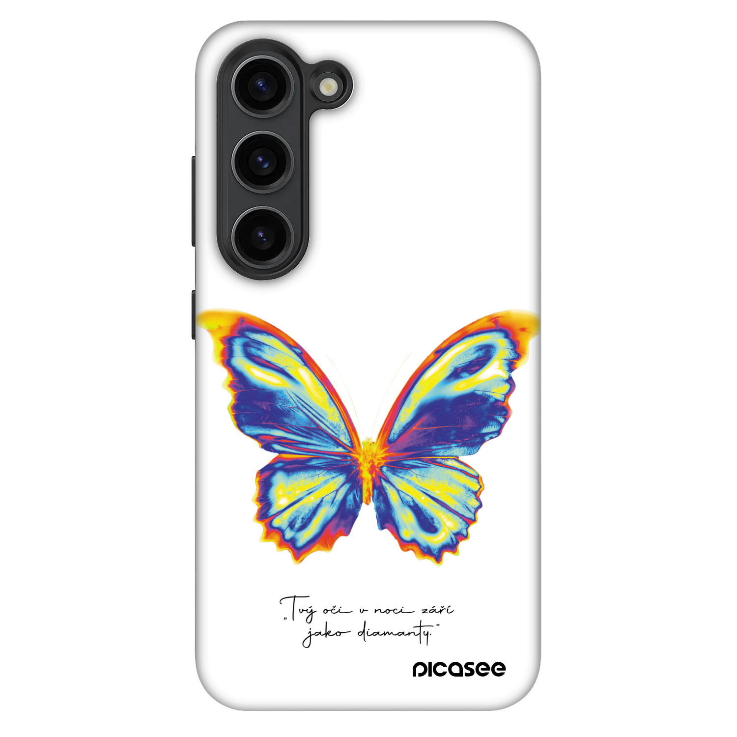Picasee Fashion Case für Samsung Galaxy S23+ 5G - Diamanty White