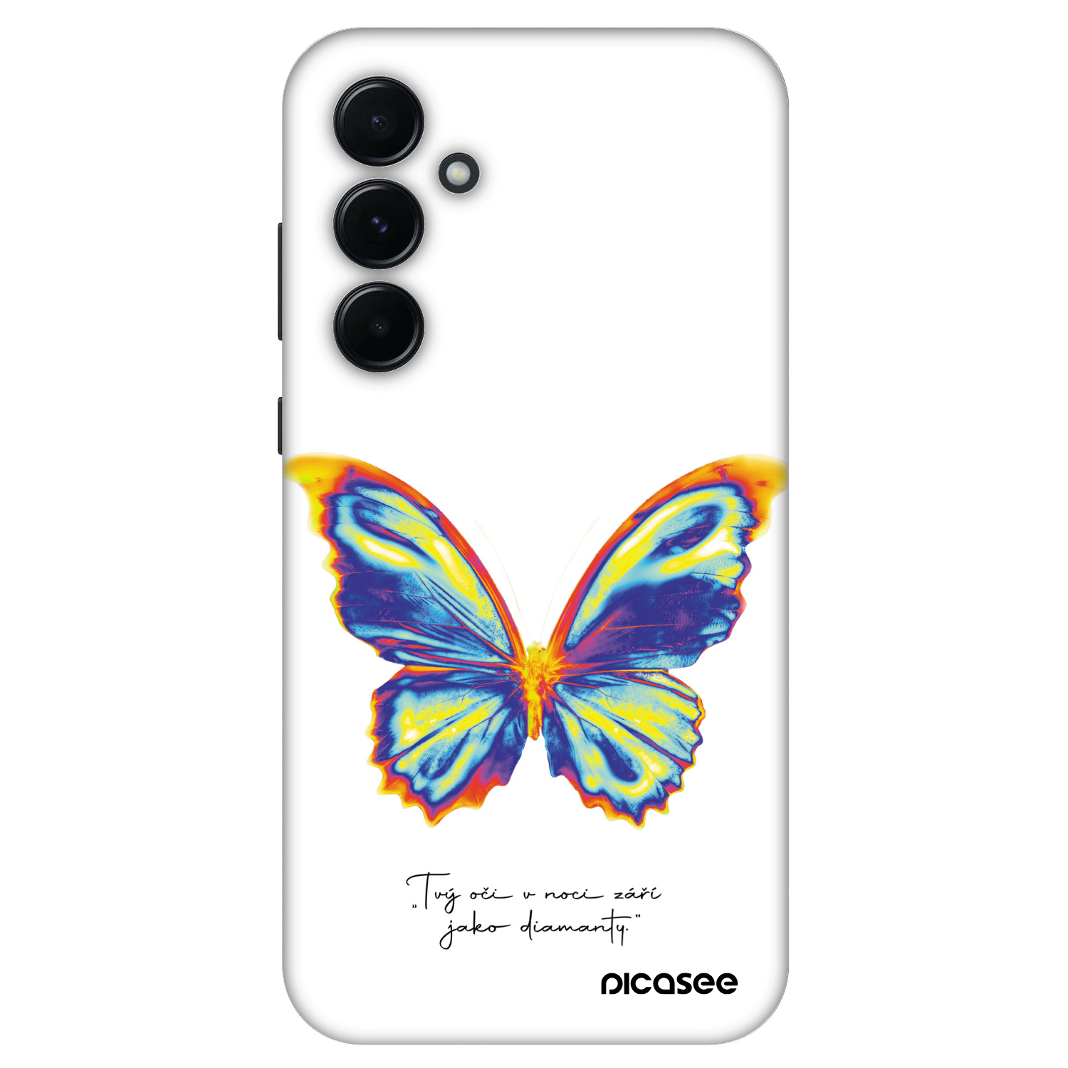 Picasee Fashion Case für Samsung Galaxy A55 5G A556B - Diamanty White