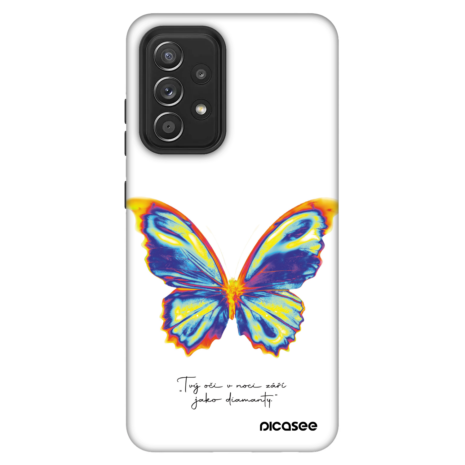 Picasee Fashion Case für Samsung Galaxy A52s 5G A528B - Diamanty White