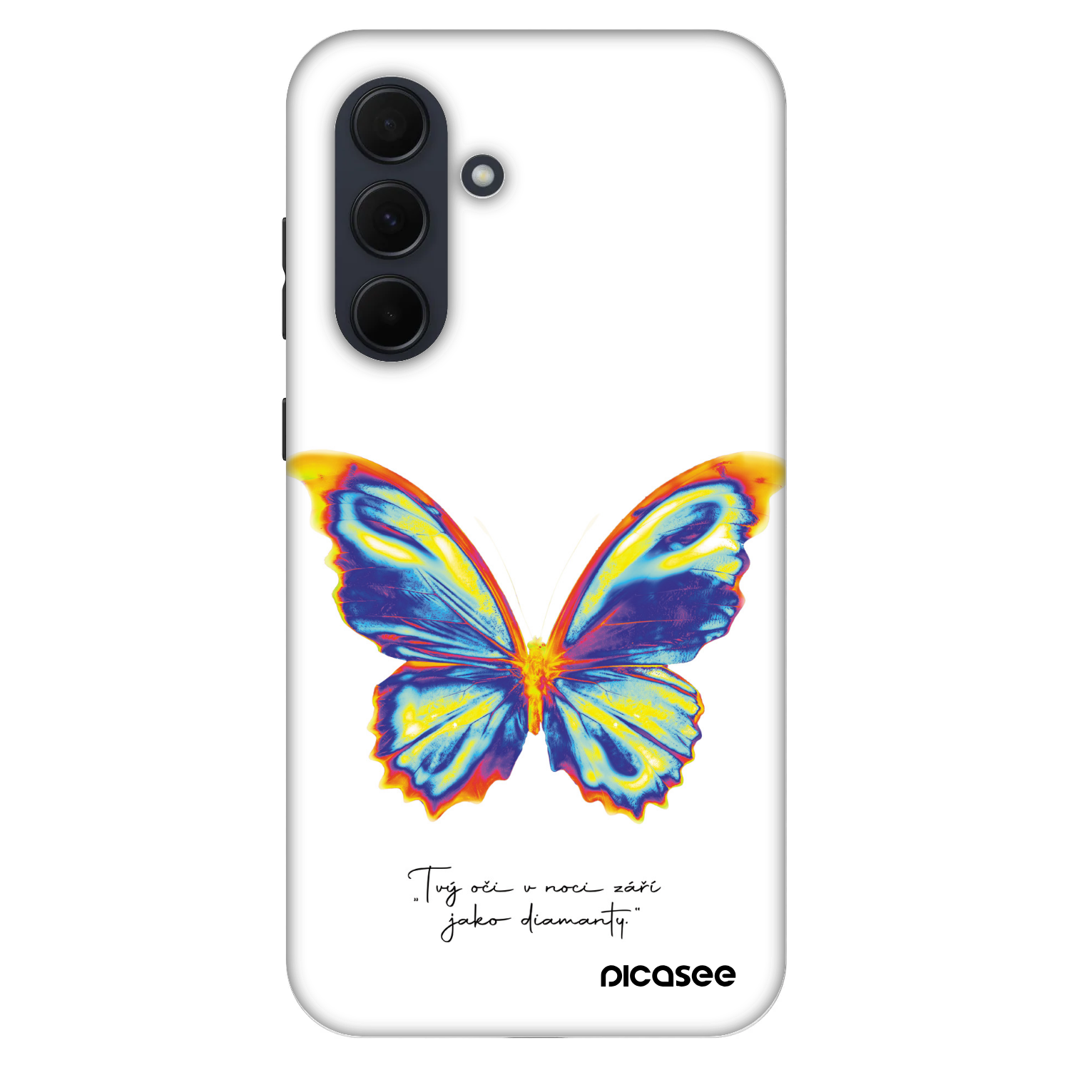 Picasee Fashion Case für Samsung Galaxy A35 5G A356B - Diamanty White