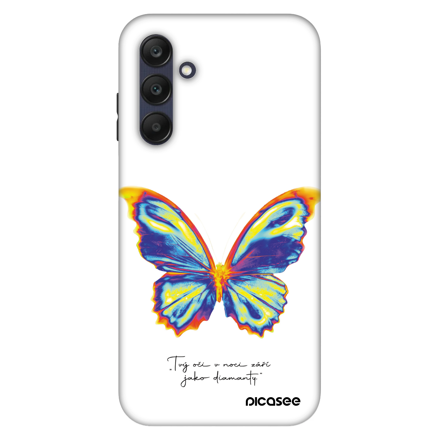 Picasee Fashion Case für Samsung Galaxy A25 A256B 5G - Diamanty White