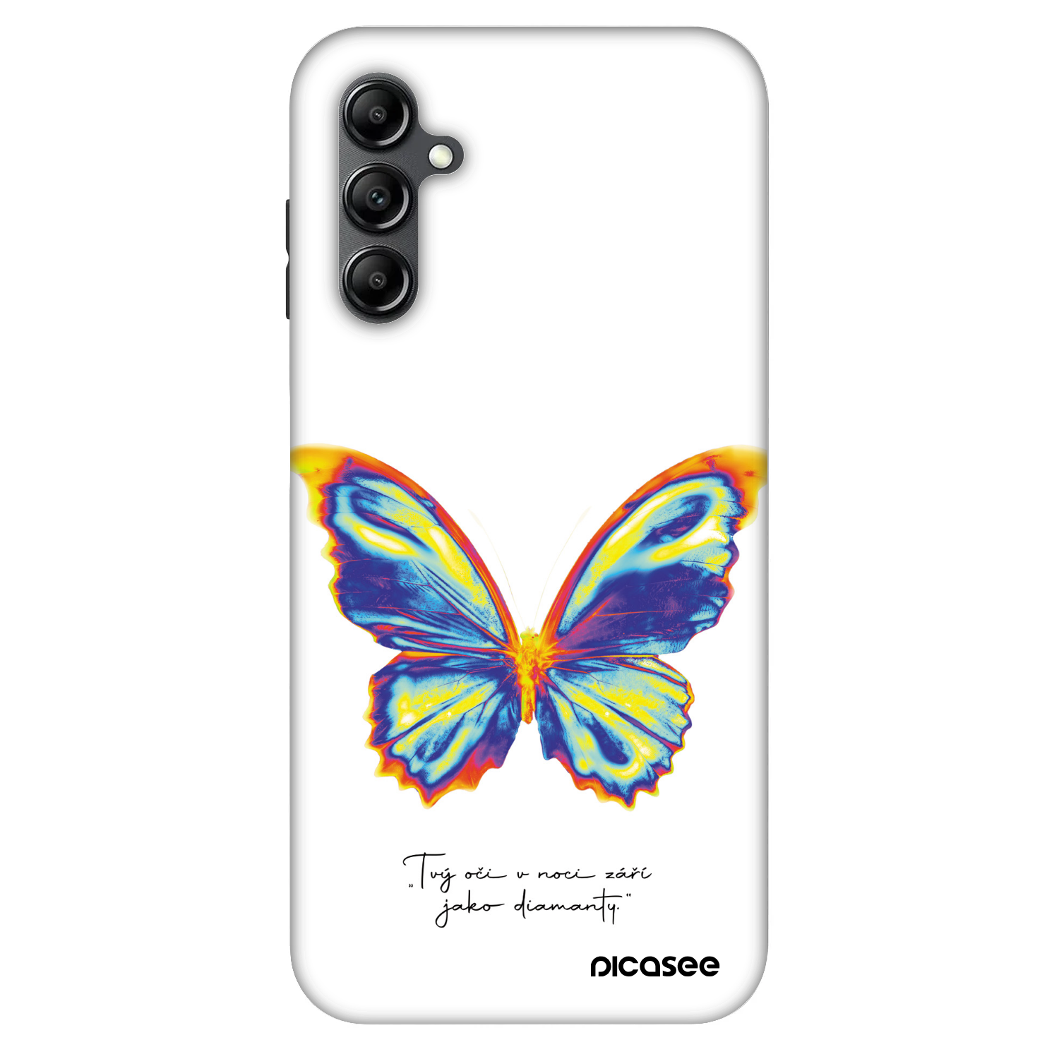 Picasee Fashion Case für Samsung Galaxy A14 4G A145R - Diamanty White