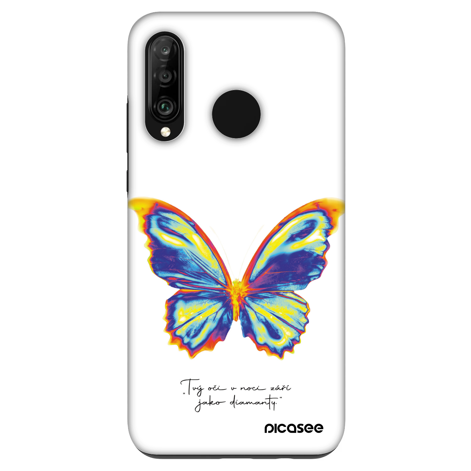 Picasee Fashion Case für Huawei P30 Lite - Diamanty White
