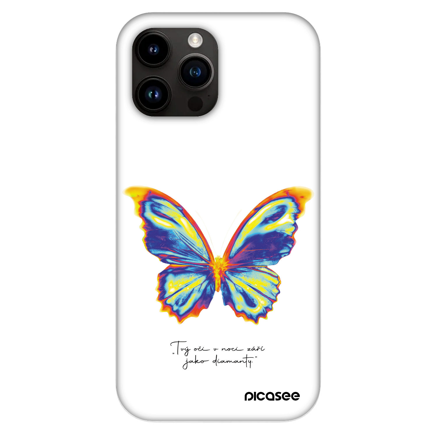 Picasee Fashion Case MagSafe für Apple iPhone 13 Pro Max - Diamanty White