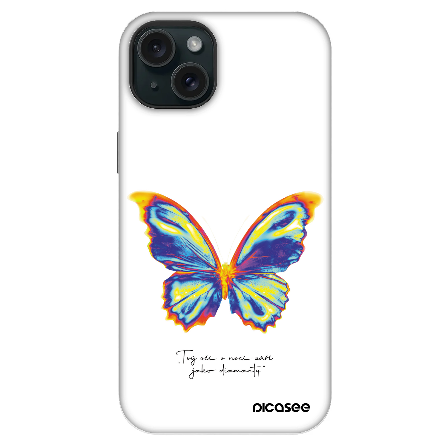 Picasee Fashion Case MagSafe für Apple iPhone 14 Plus - Diamanty White