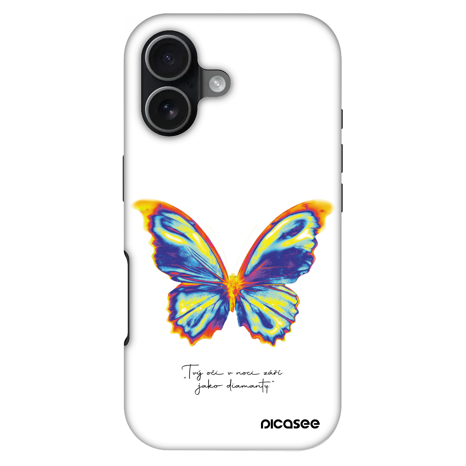 Picasee Fashion Case MagSafe für Apple iPhone 17 - Diamanty White