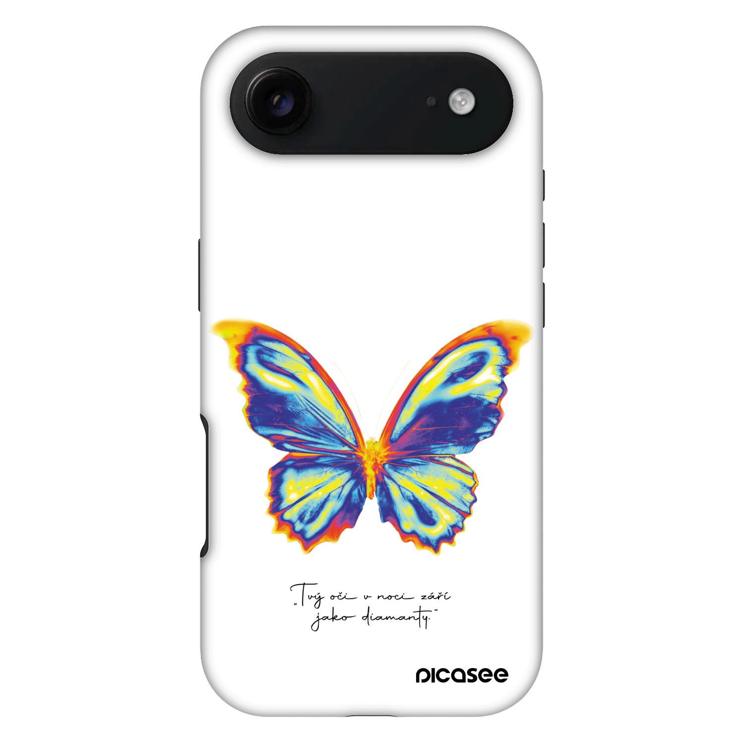 Picasee Fashion Case MagSafe für Apple iPhone Air - Diamanty White