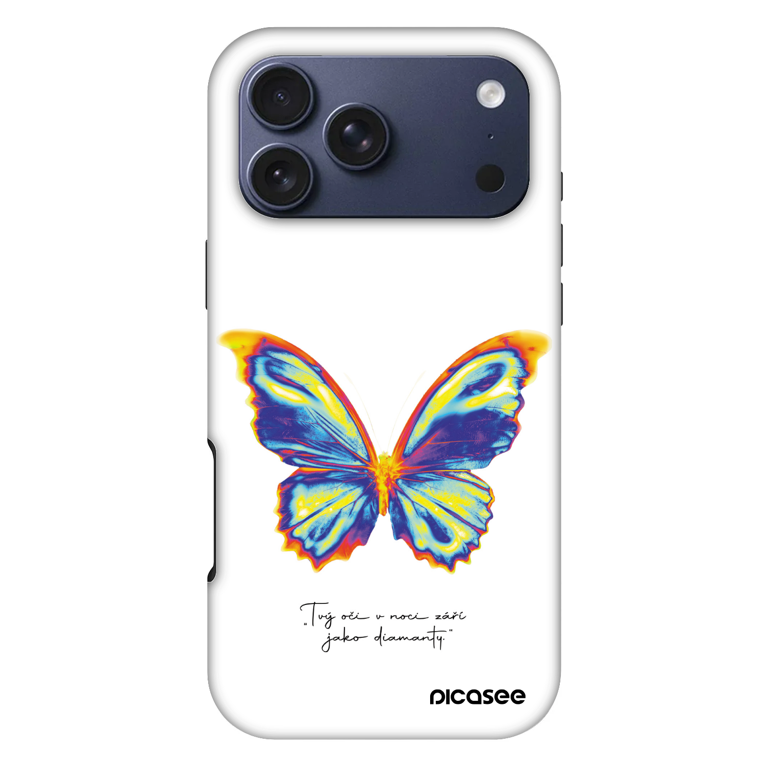 Picasee Fashion Case MagSafe für Apple iPhone 17 Pro Max - Diamanty White