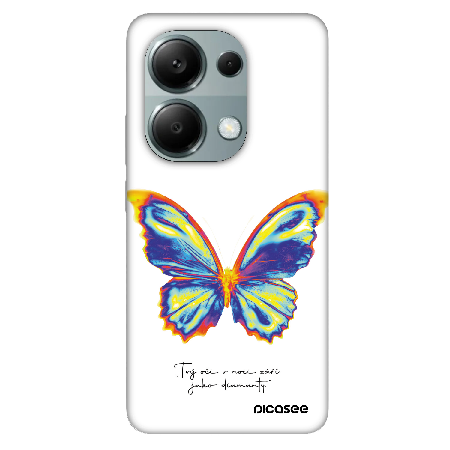 Picasee Fashion Case für Xiaomi Redmi Note 13 Pro 4G - Diamanty White