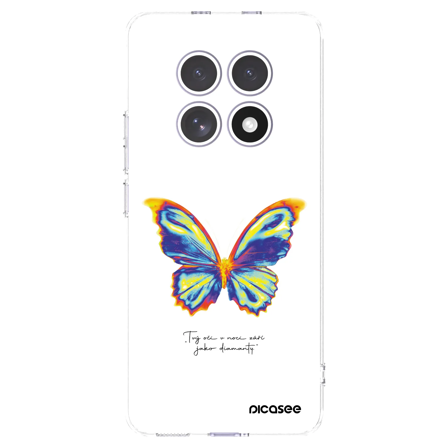 Picasee Xiaomi Redmi Note 15 Hülle - Transparentes Silikon - Diamanty White