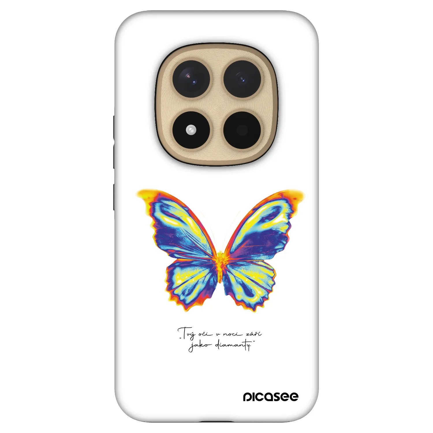 Picasee Fashion Case für Xiaomi Redmi Note 15 Pro+ - Diamanty White
