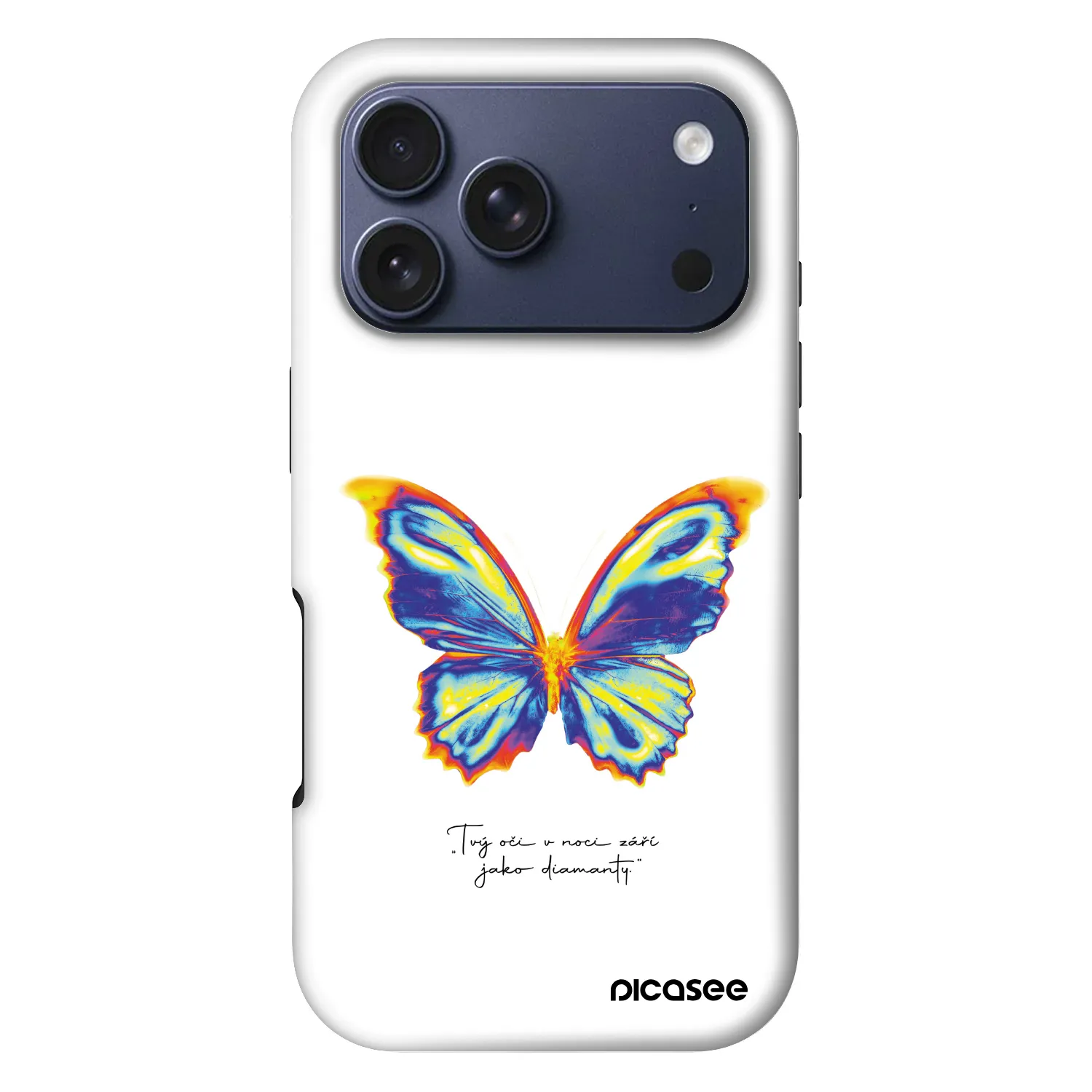 Picasee Fashion Case MagSafe für Apple iPhone 18 Pro - Diamanty White
