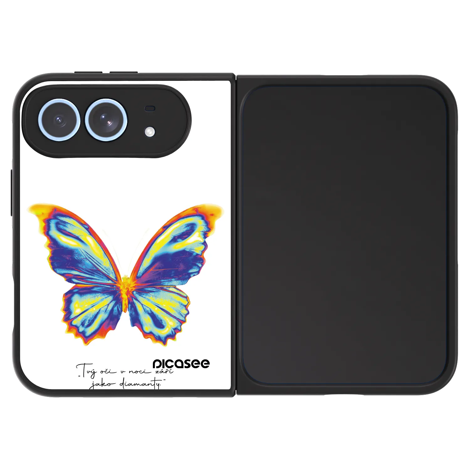 Picasee ULTIMATE CASE MagSafe für Apple iPhone Duo - Diamanty White